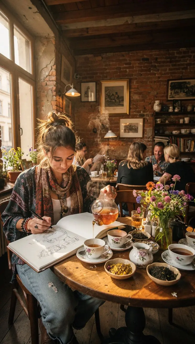 Könnyű, édes illatú tea, méz és virágok keveréke.